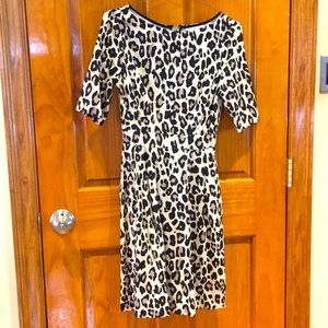 Kate Spade Leopard Dress size 0